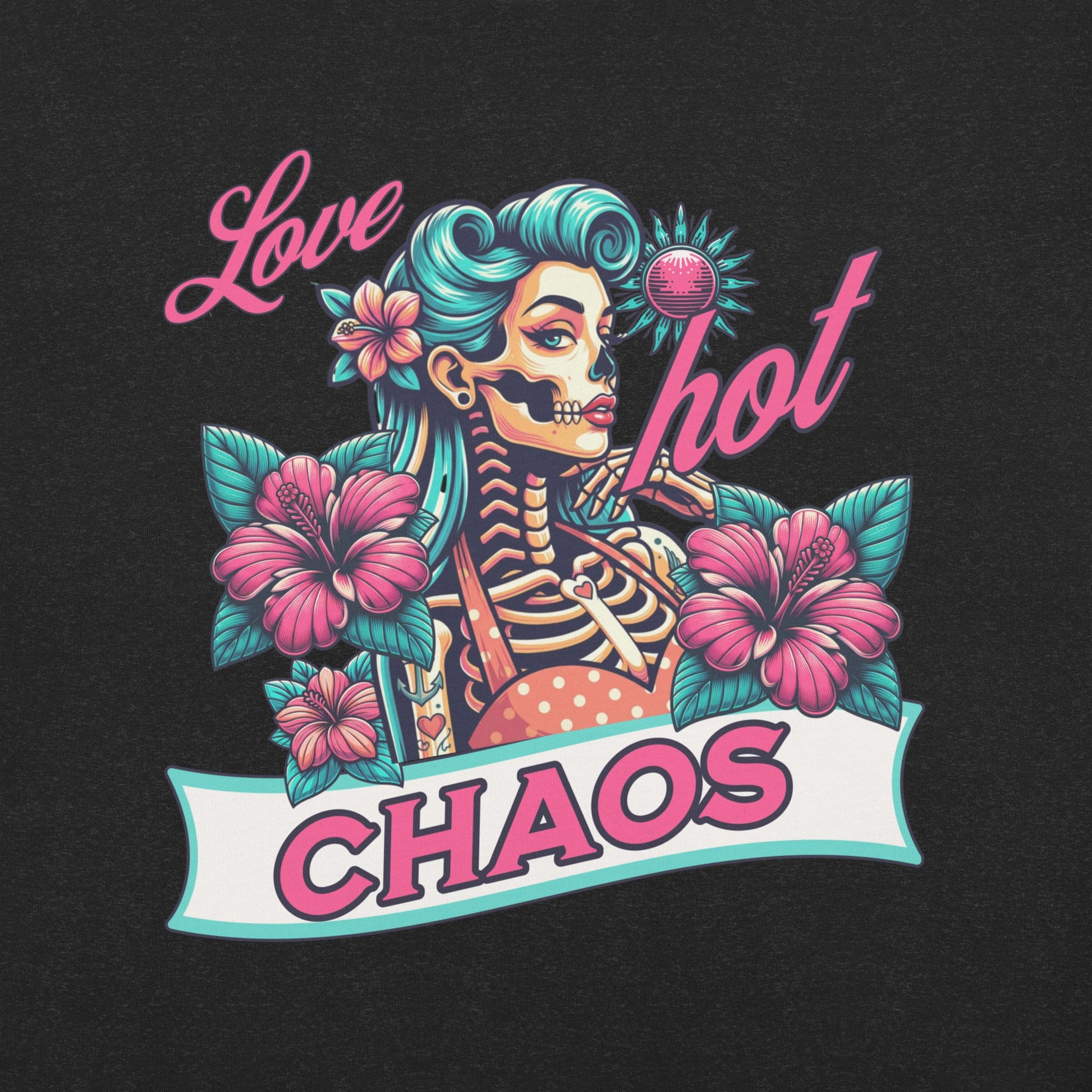 Meno-up Store T-SHIRT Love Hot chaos - T-shirt