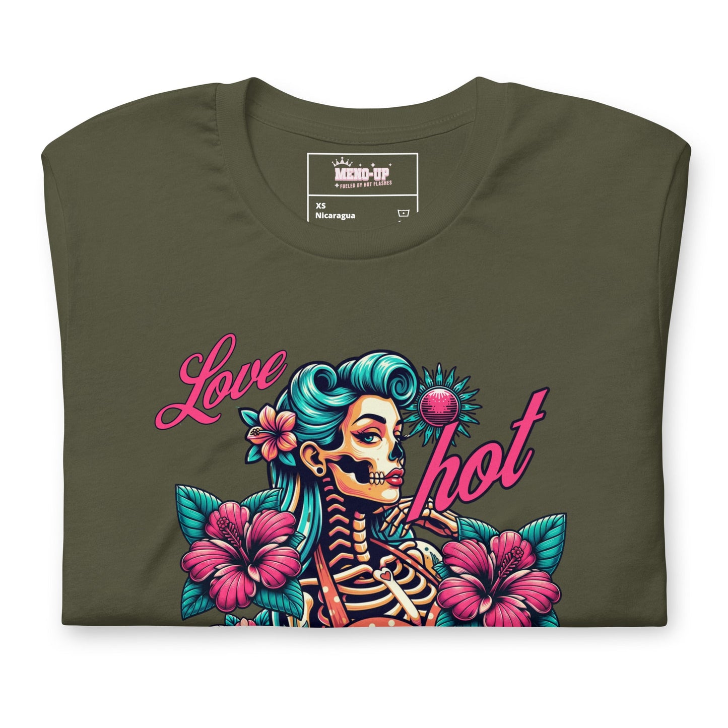 Meno-up Store T-SHIRT Love Hot chaos - T-shirt