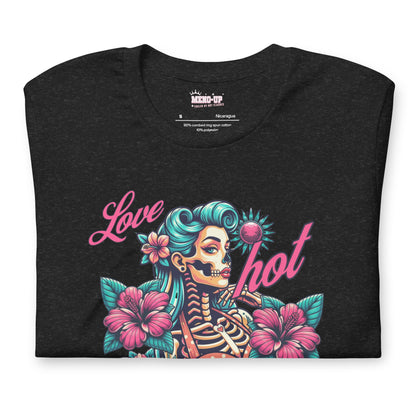 Meno-up Store T-SHIRT Love Hot chaos - T-shirt
