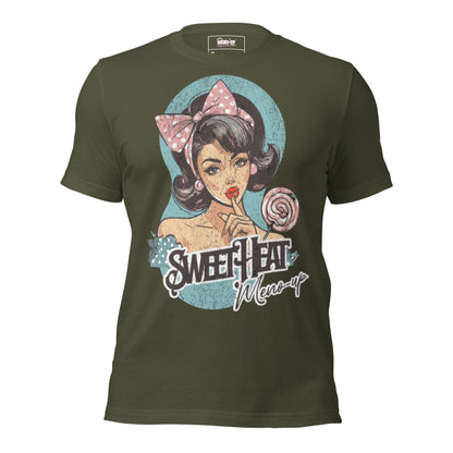 Meno-up Store T-SHIRT Military Green / XS Sweet Heat T-shirt