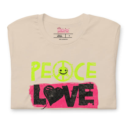 Meno-up Store T-SHIRT Peace Love Hot Flashes T-shirt