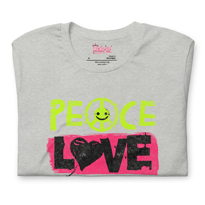 Meno-up Store T-SHIRT Peace Love Hot Flashes T-shirt