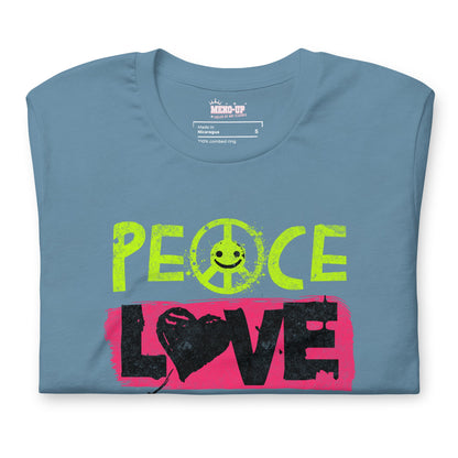 Meno-up Store T-SHIRT Peace Love Hot Flashes T-shirt