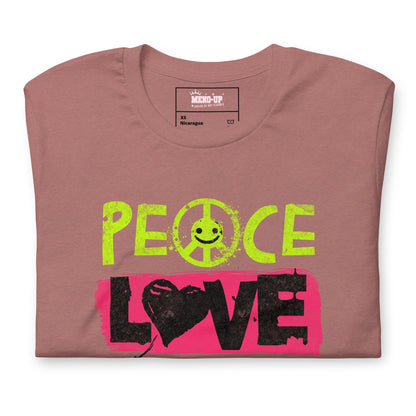 Meno-up Store T-SHIRT Peace Love Hot Flashes T-shirt