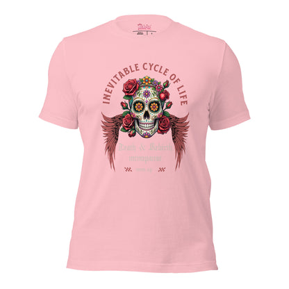 Meno-up Store T-SHIRT Pink / S Inevitable cycle of life T-shirt