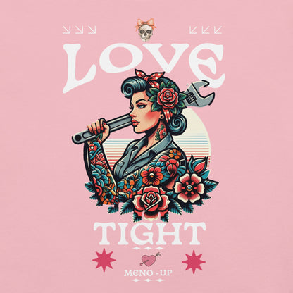 Meno-up Store T-SHIRT Pink / S Valentine's Edition - Love tight - T-shirt