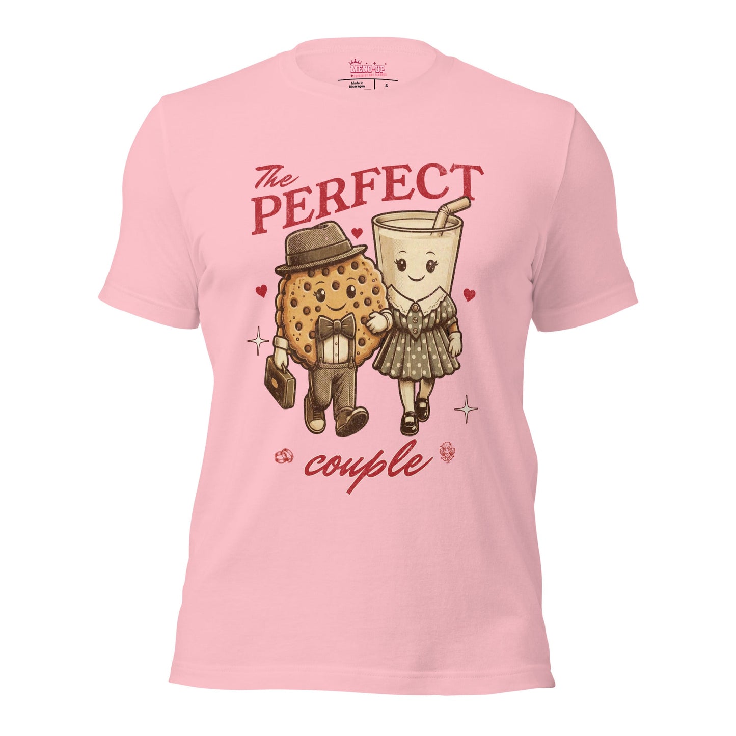 Meno-up Store T-SHIRT Pink / S Valentine's Edition - the Perfect Couple