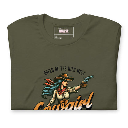 Meno-up Store T-SHIRT Roping menopause wid west - T-shirt