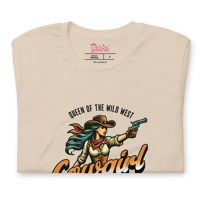Meno-up Store T-SHIRT Roping menopause wid west - T-shirt
