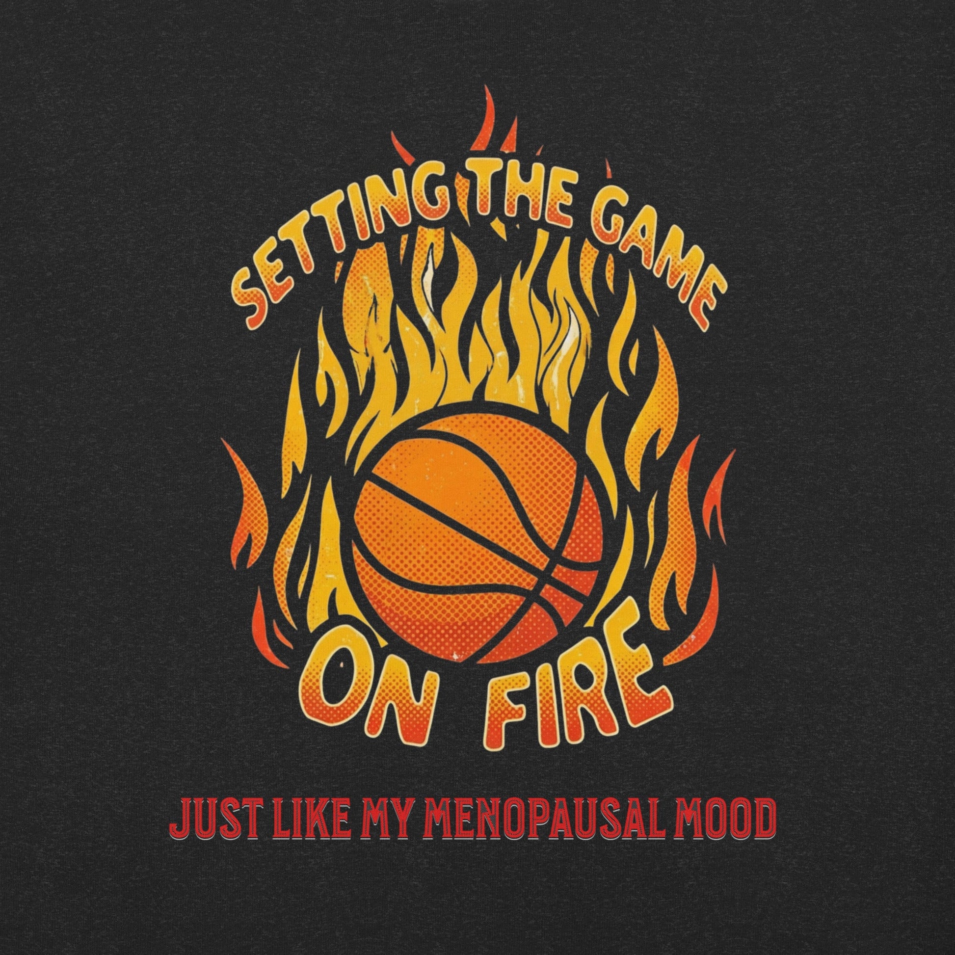 Meno-up Store T-SHIRT Setting the game on fire - T-shirt