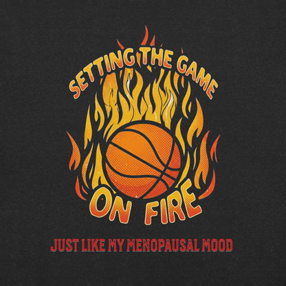 Meno-up Store T-SHIRT Setting the game on fire - T-shirt