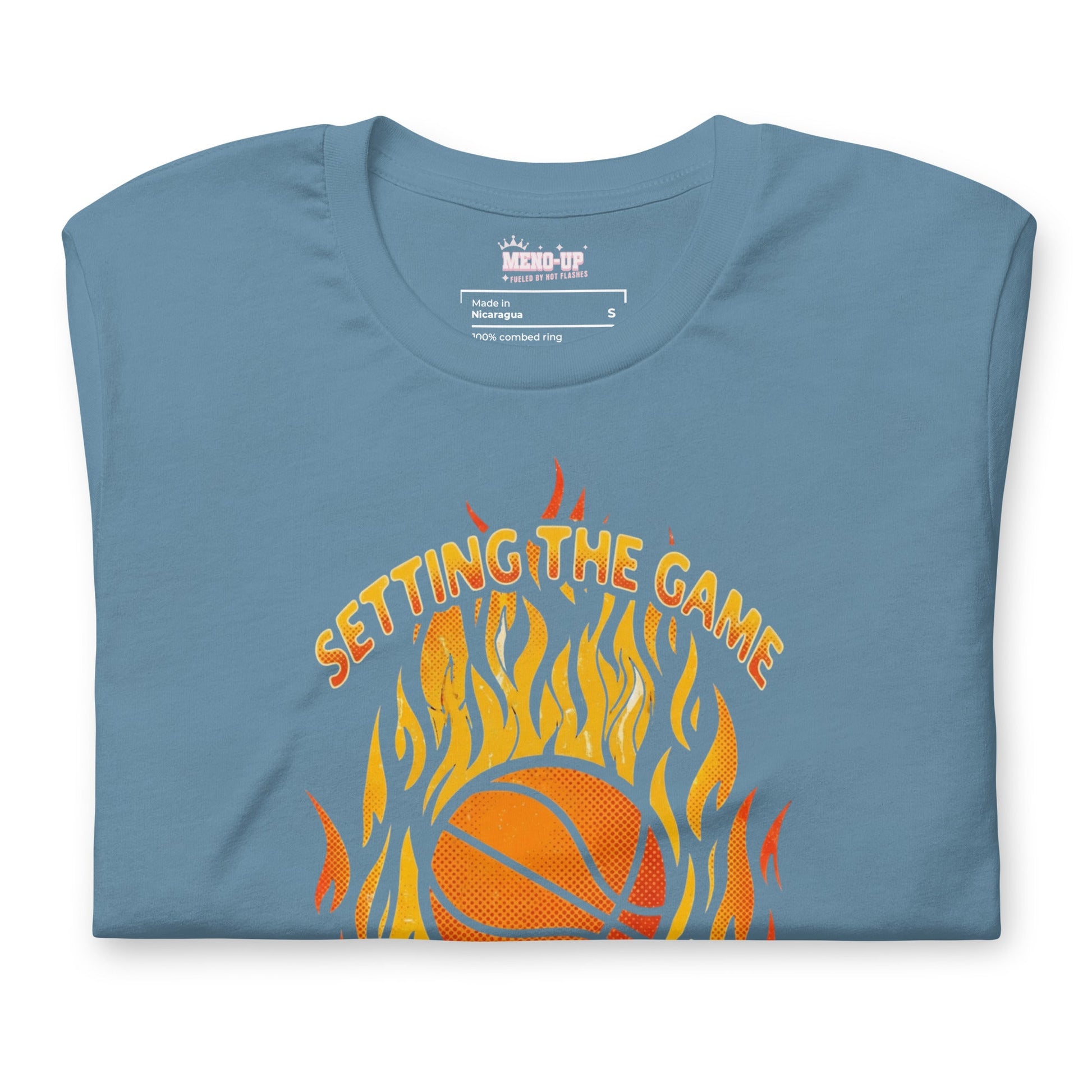Meno-up Store T-SHIRT Setting the game on fire - T-shirt