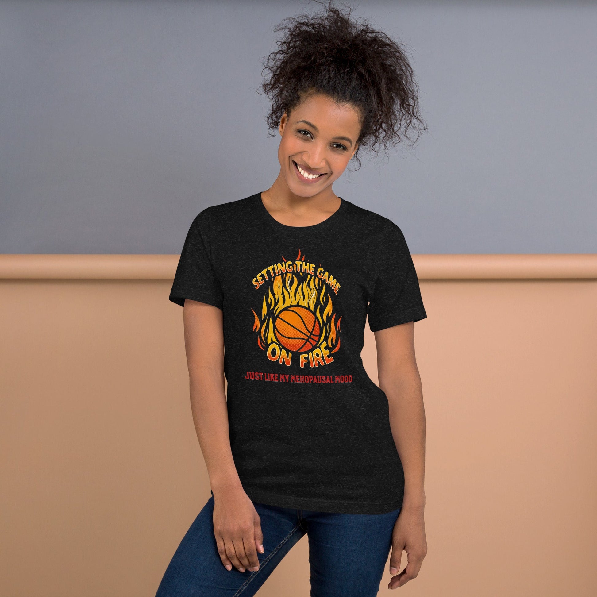 Meno-up Store T-SHIRT Setting the game on fire - T-shirt
