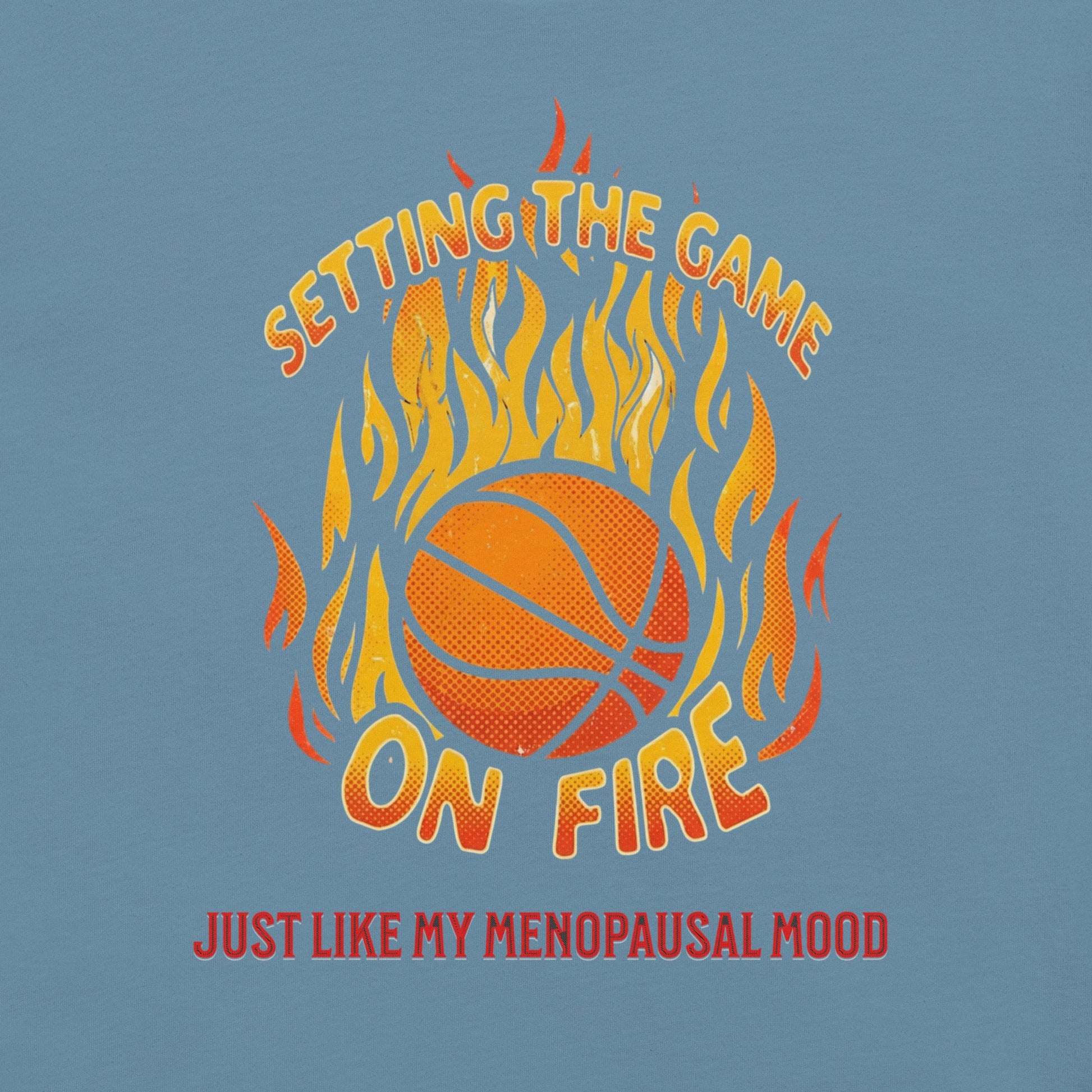 Meno-up Store T-SHIRT Setting the game on fire - T-shirt