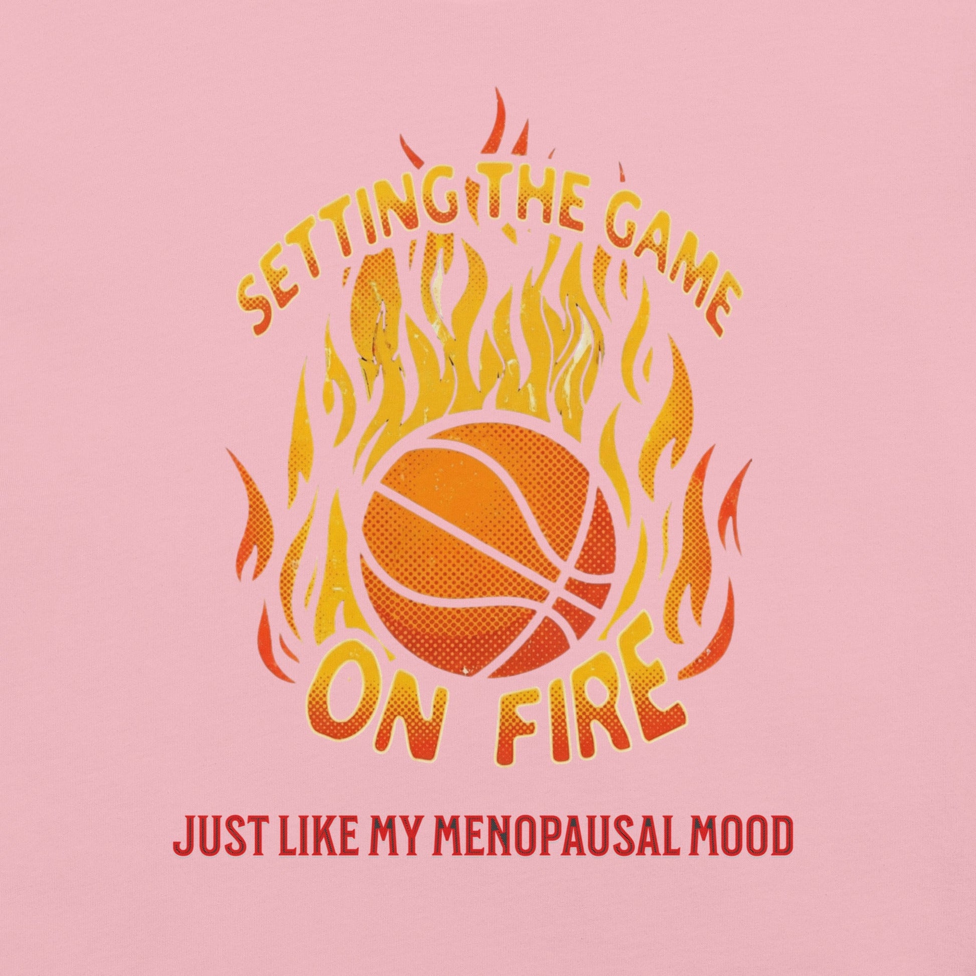 Meno-up Store T-SHIRT Setting the game on fire - T-shirt