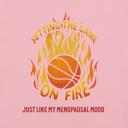 Meno-up Store T-SHIRT Setting the game on fire - T-shirt