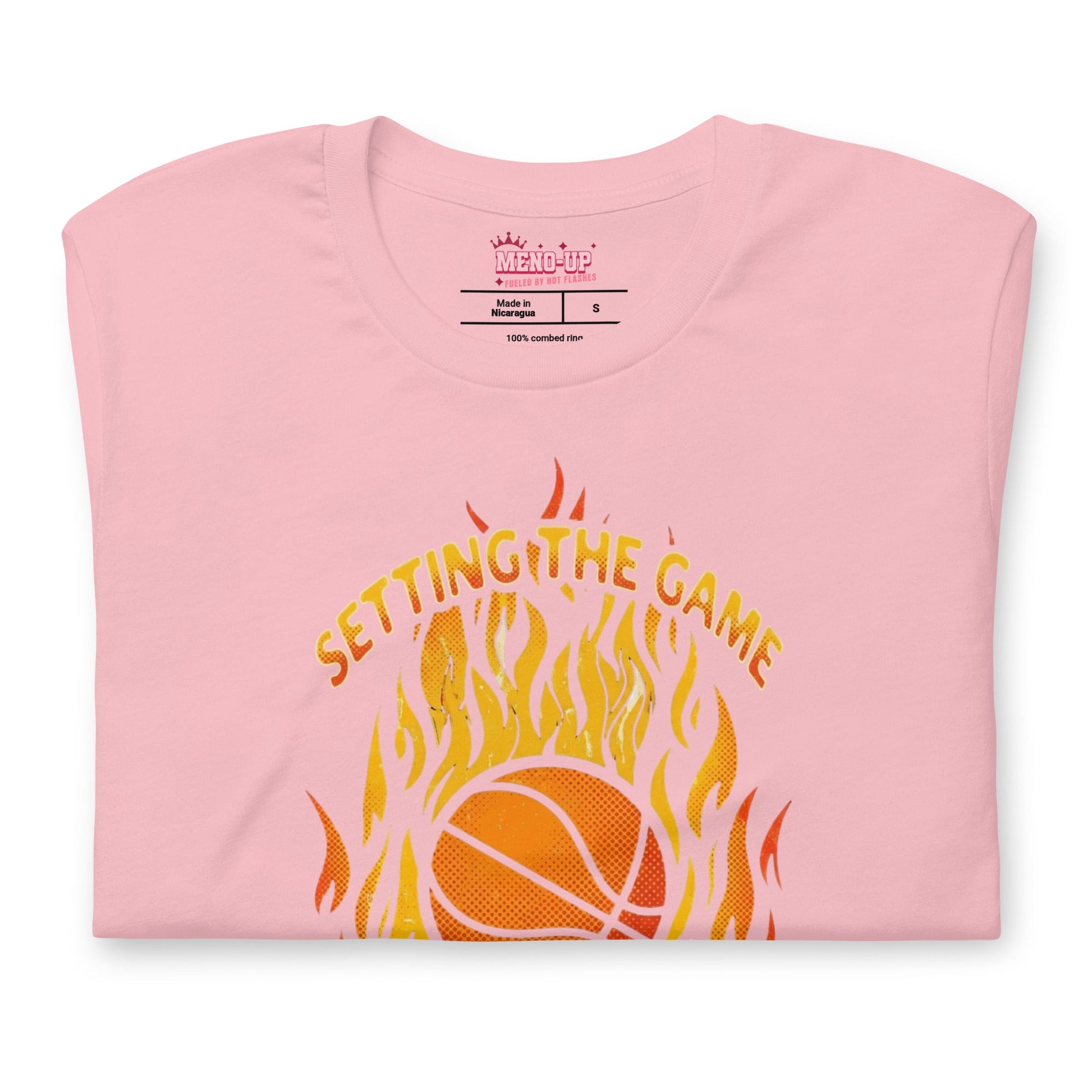 Meno-up Store T-SHIRT Setting the game on fire - T-shirt