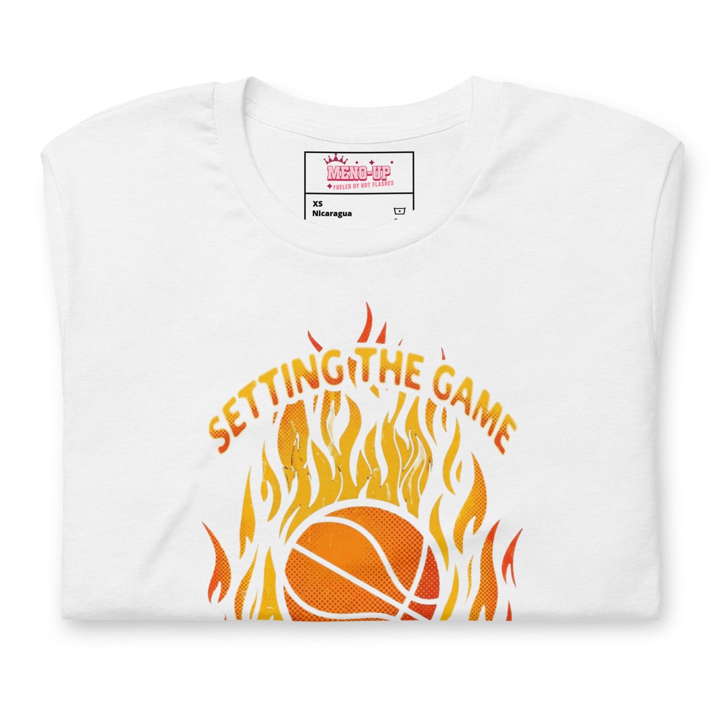Meno-up Store T-SHIRT Setting the game on fire - T-shirt