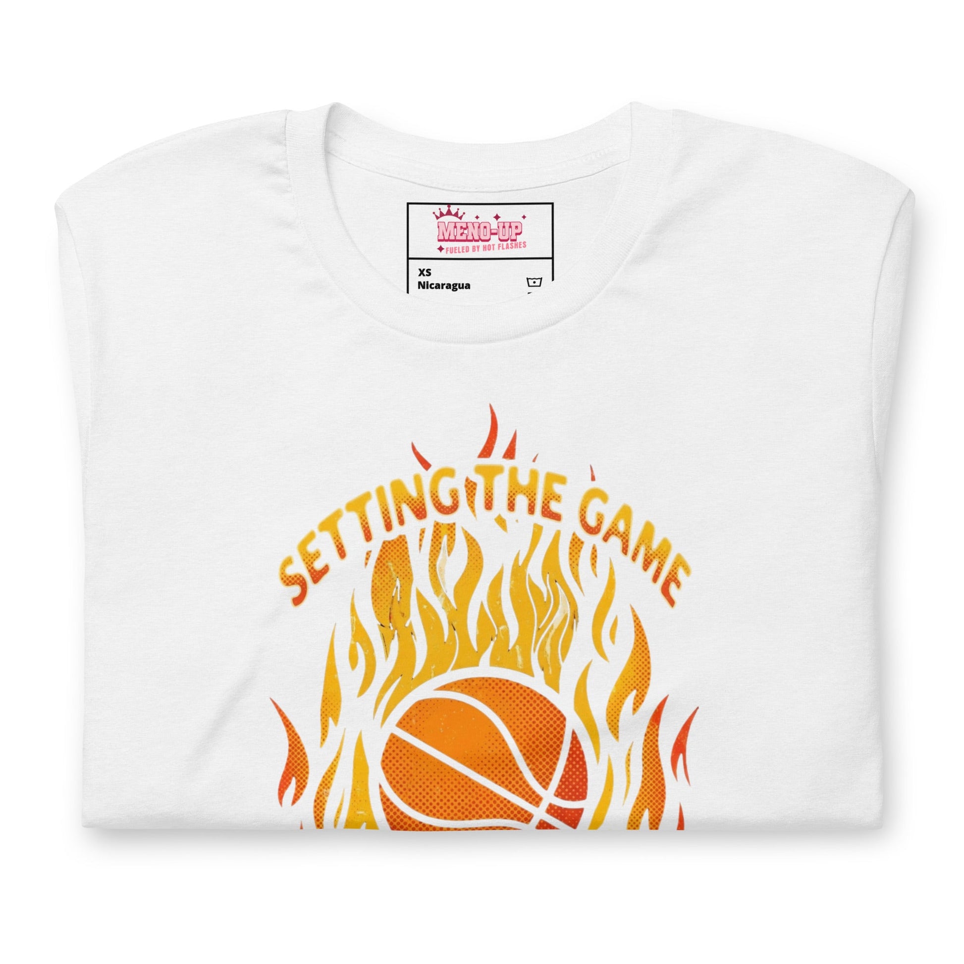 Meno-up Store T-SHIRT Setting the game on fire - T-shirt