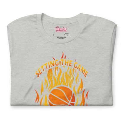 Meno-up Store T-SHIRT Setting the game on fire - T-shirt