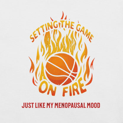 Meno-up Store T-SHIRT Setting the game on fire - T-shirt