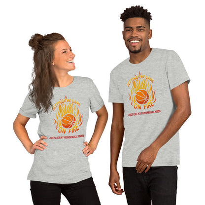 Meno-up Store T-SHIRT Setting the game on fire - T-shirt