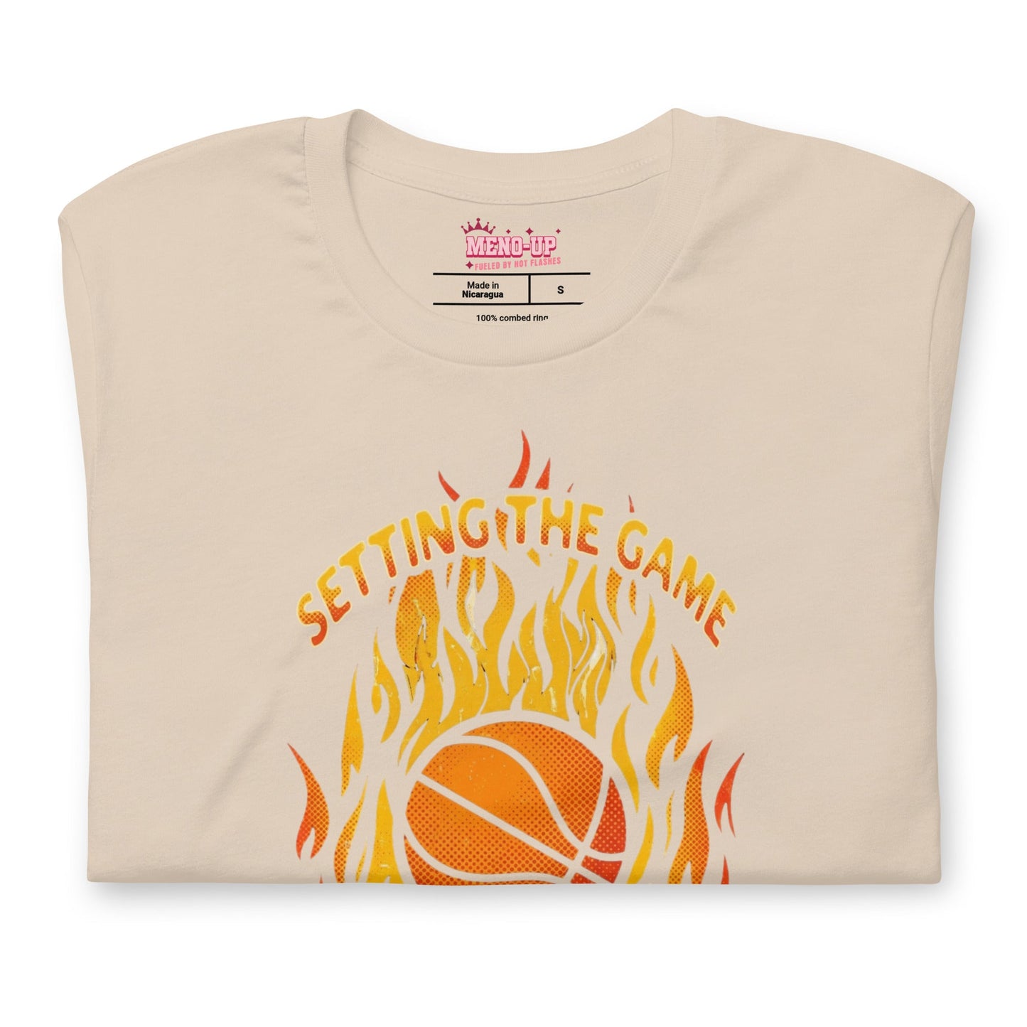 Meno-up Store T-SHIRT Setting the game on fire - T-shirt