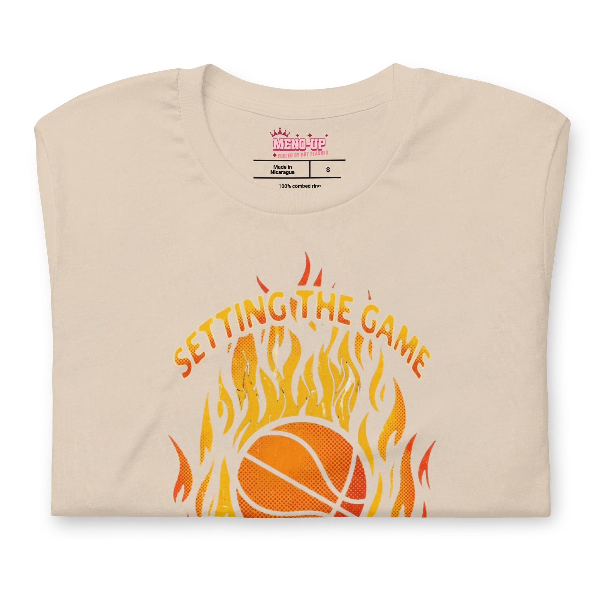Meno-up Store T-SHIRT Setting the game on fire - T-shirt