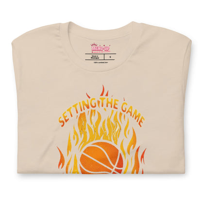 Meno-up Store T-SHIRT Setting the game on fire - T-shirt
