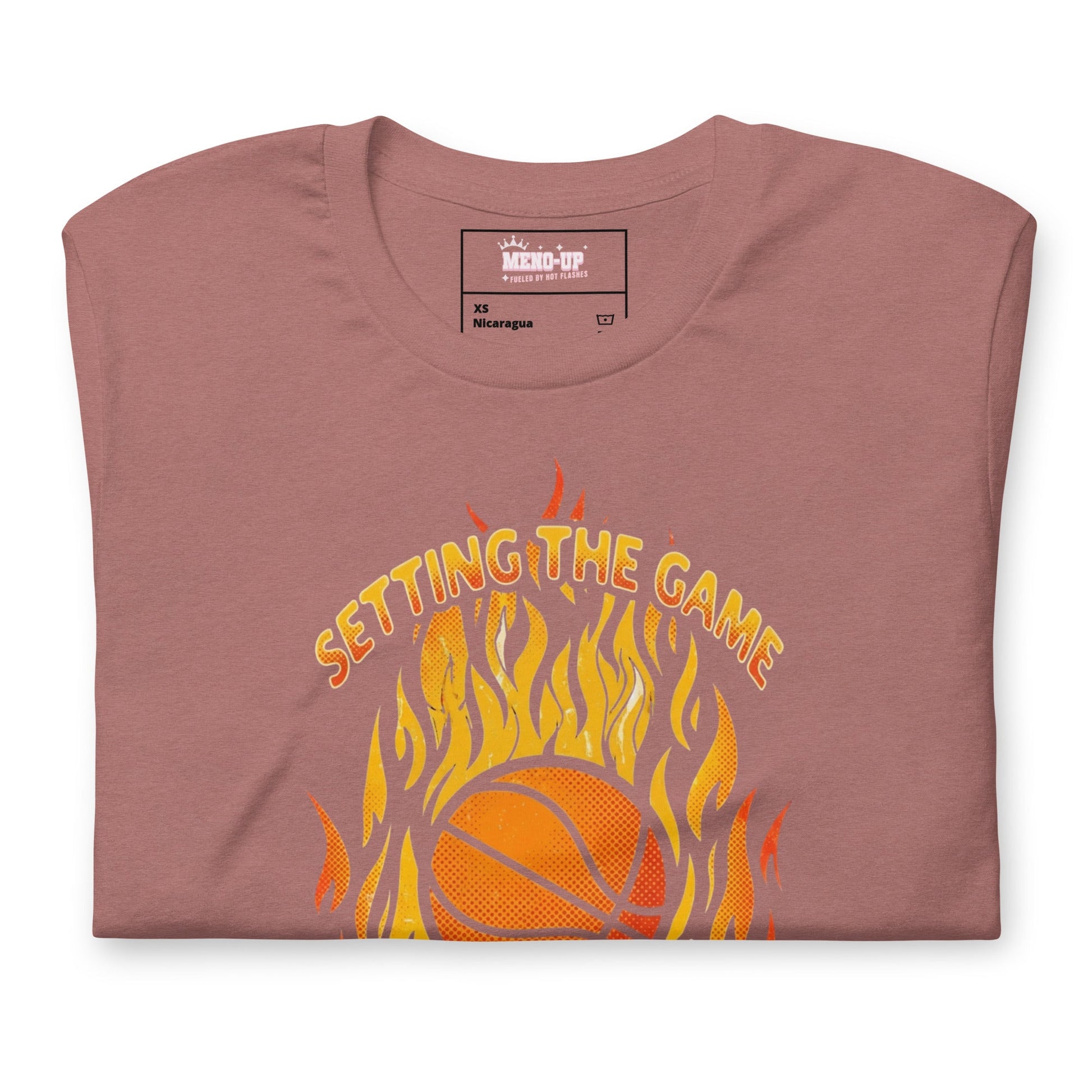 Meno-up Store T-SHIRT Setting the game on fire - T-shirt