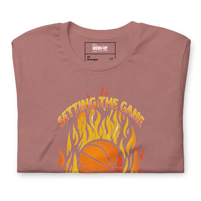 Meno-up Store T-SHIRT Setting the game on fire - T-shirt