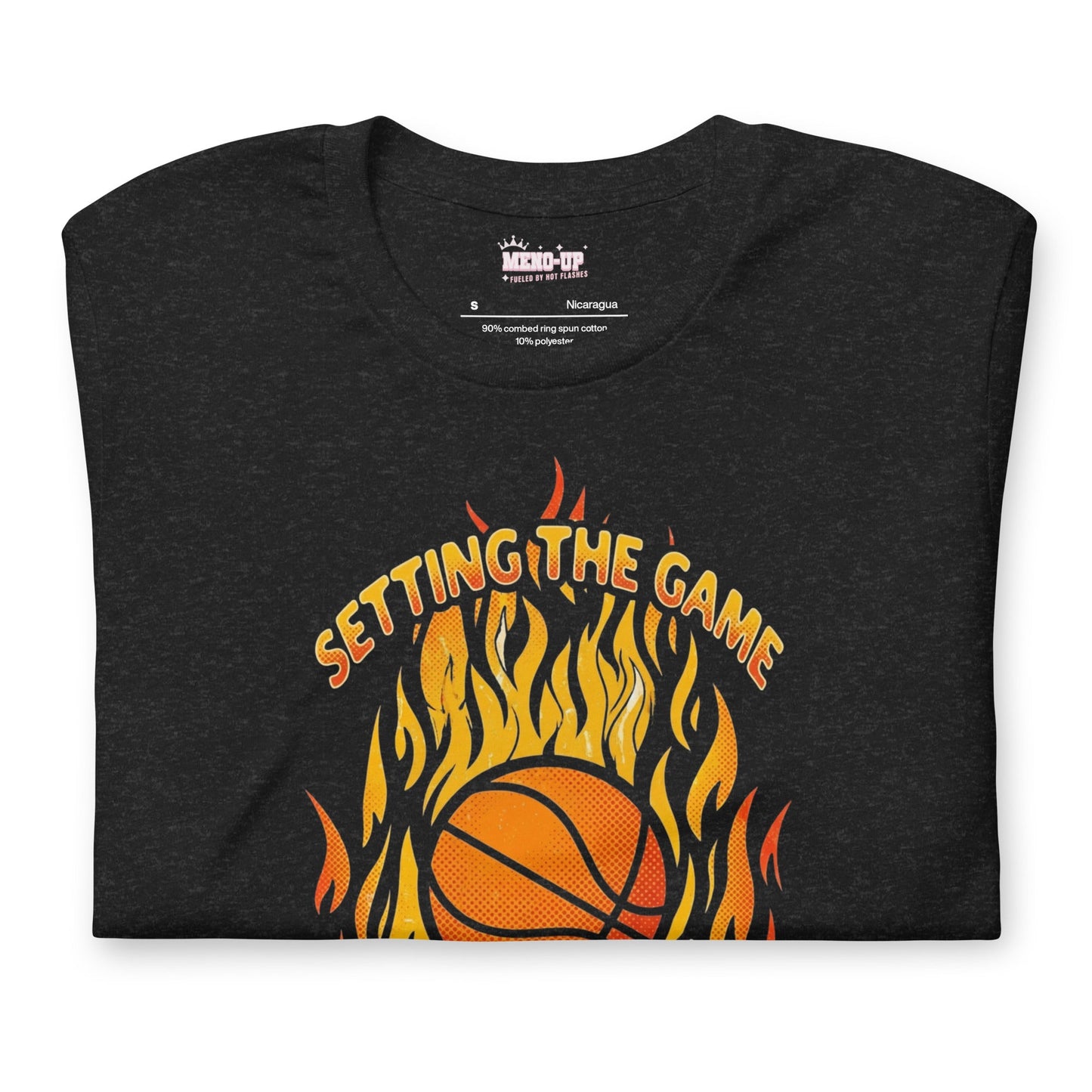 Meno-up Store T-SHIRT Setting the game on fire - T-shirt
