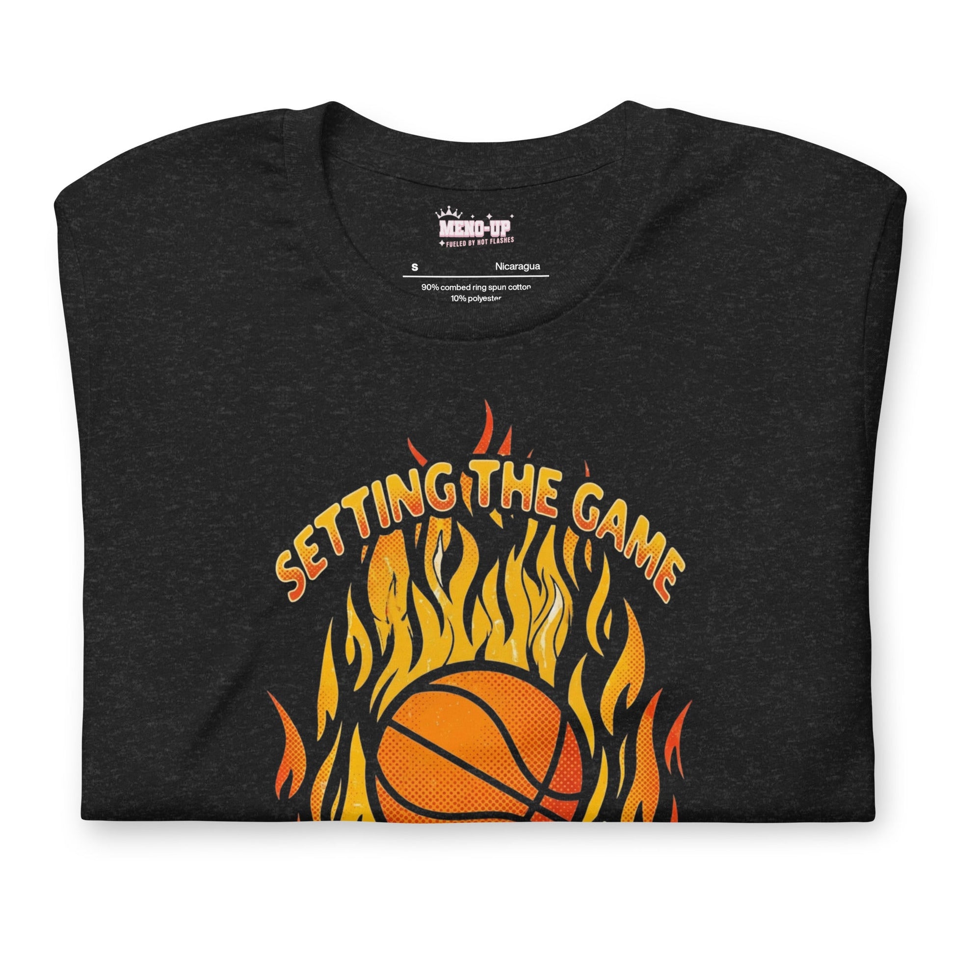 Meno-up Store T-SHIRT Setting the game on fire - T-shirt