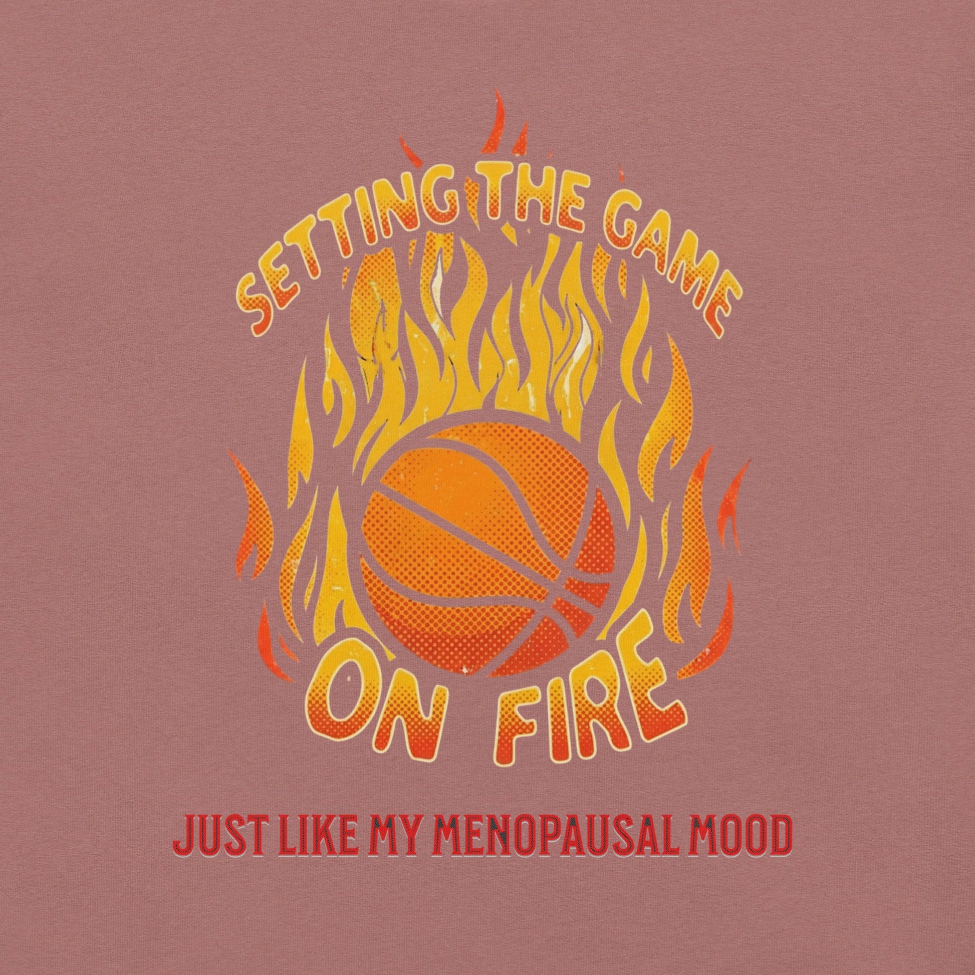 Meno-up Store T-SHIRT Setting the game on fire - T-shirt
