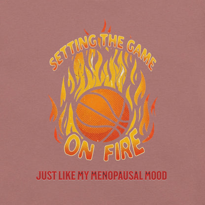 Meno-up Store T-SHIRT Setting the game on fire - T-shirt