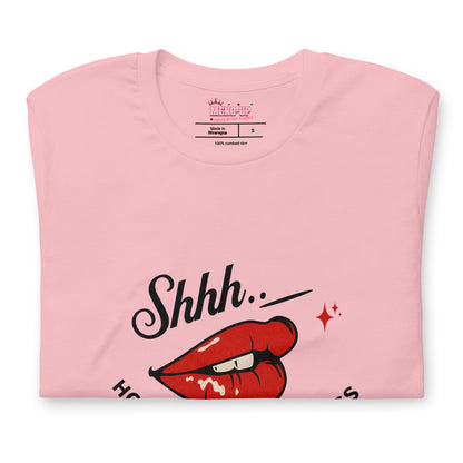 Meno-up Store T-SHIRT Shht - Hot Flash in progress T-shirt