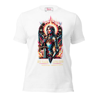 Meno-up Store T-SHIRT Solid White Blend / XS Hot Flash Conqueror T-shirt