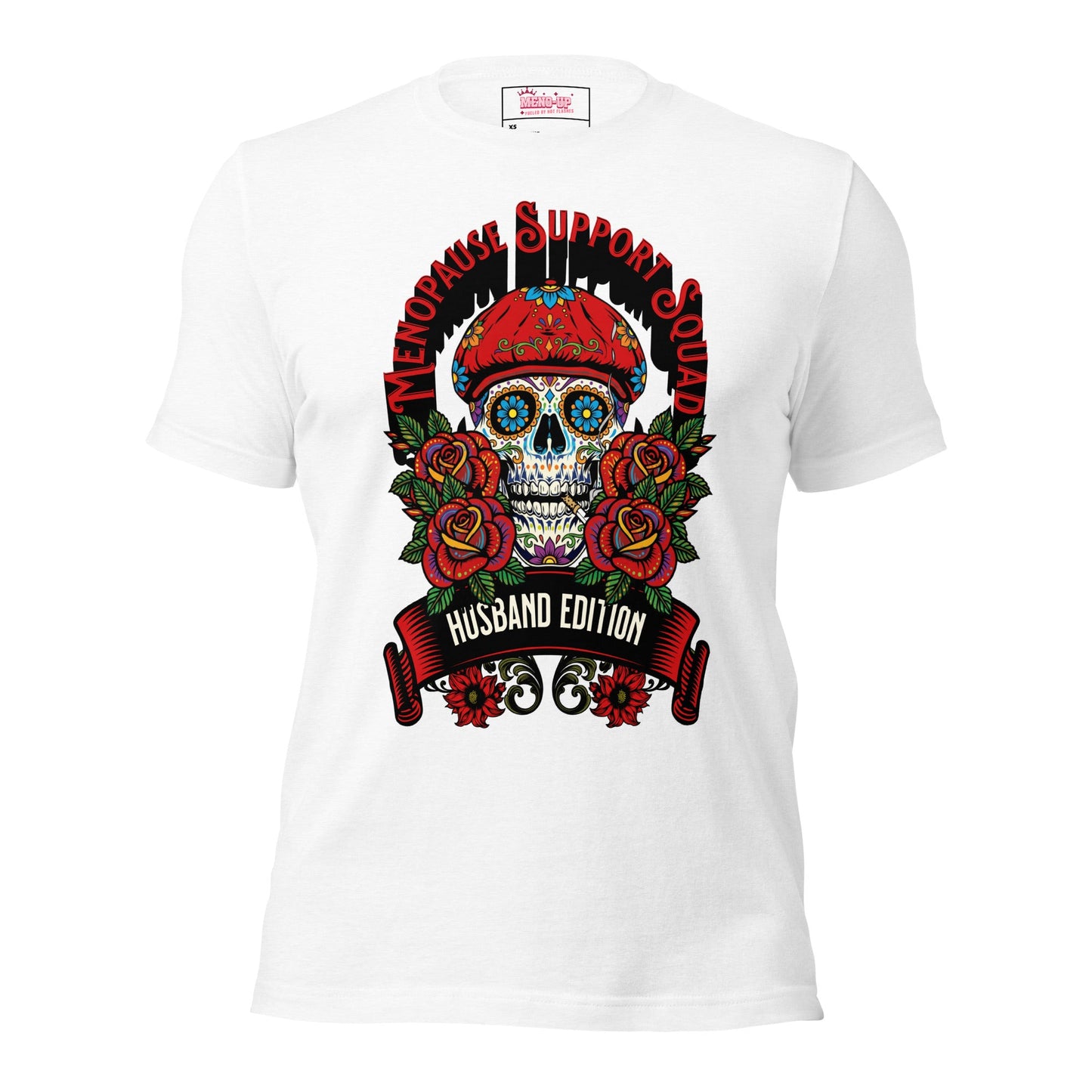 Meno-up Store T-SHIRT Solid White Blend / XS Menopause Support Squad - T-shirt