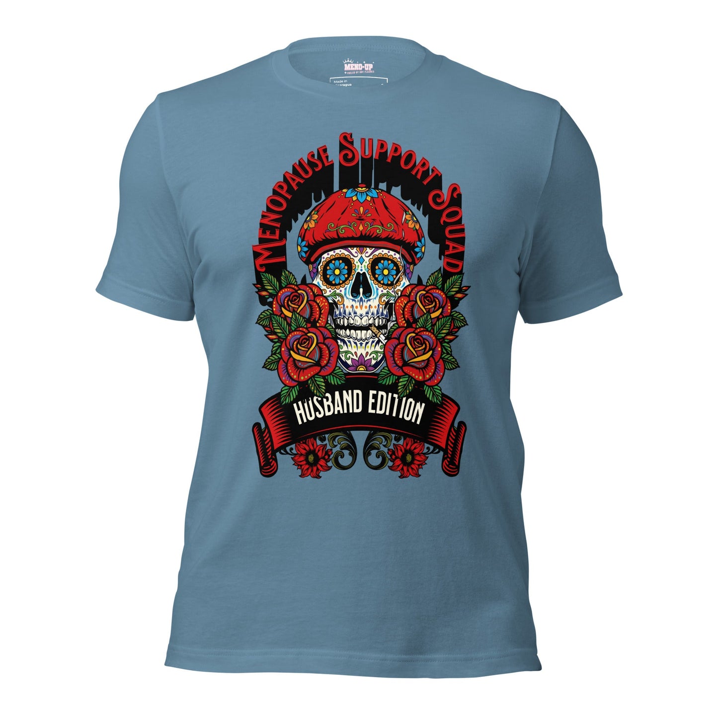 Meno-up Store T-SHIRT Steel Blue / XS Menopause Support Squad - T-shirt
