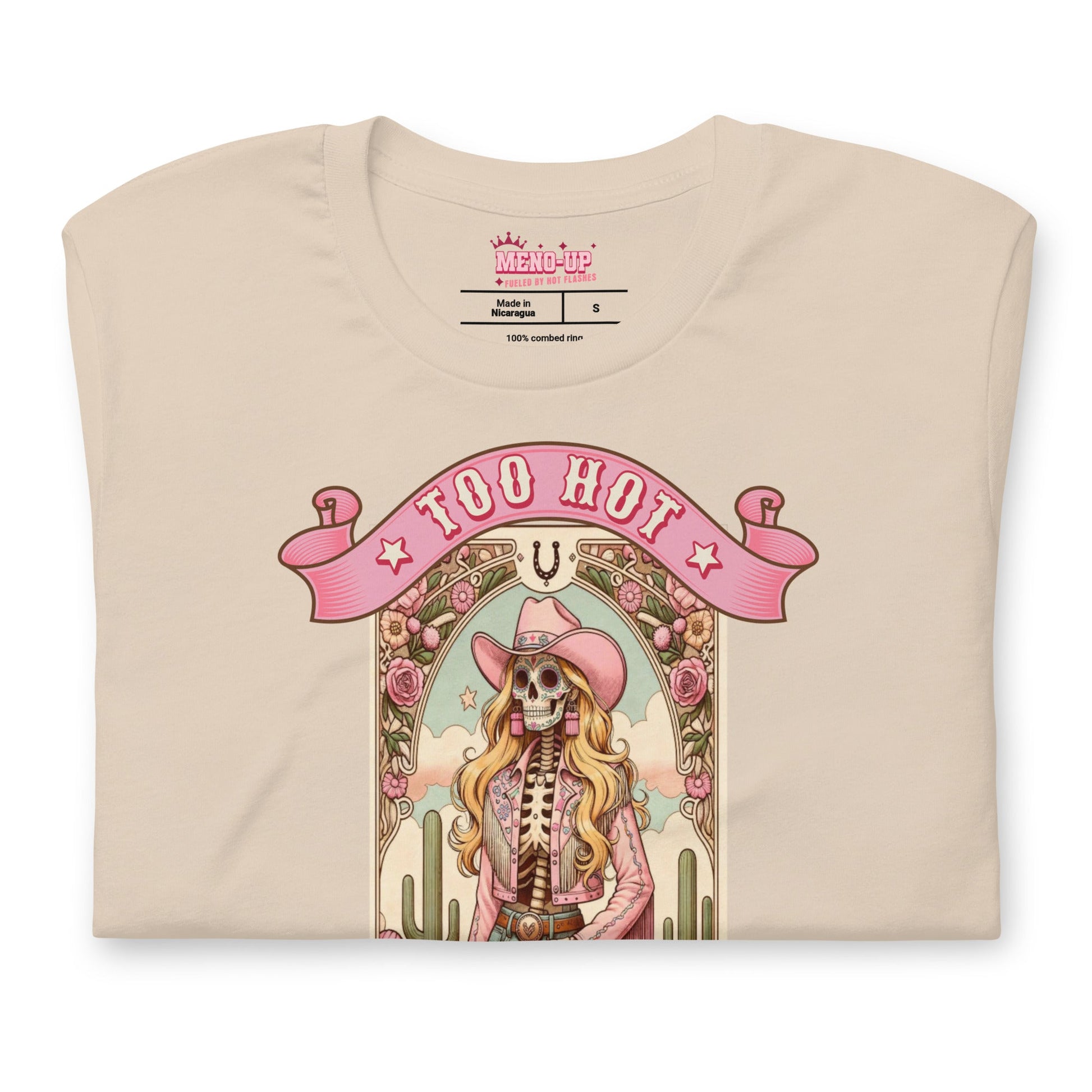 Meno-up Store T-SHIRT Too hot to die cold - T-shirt