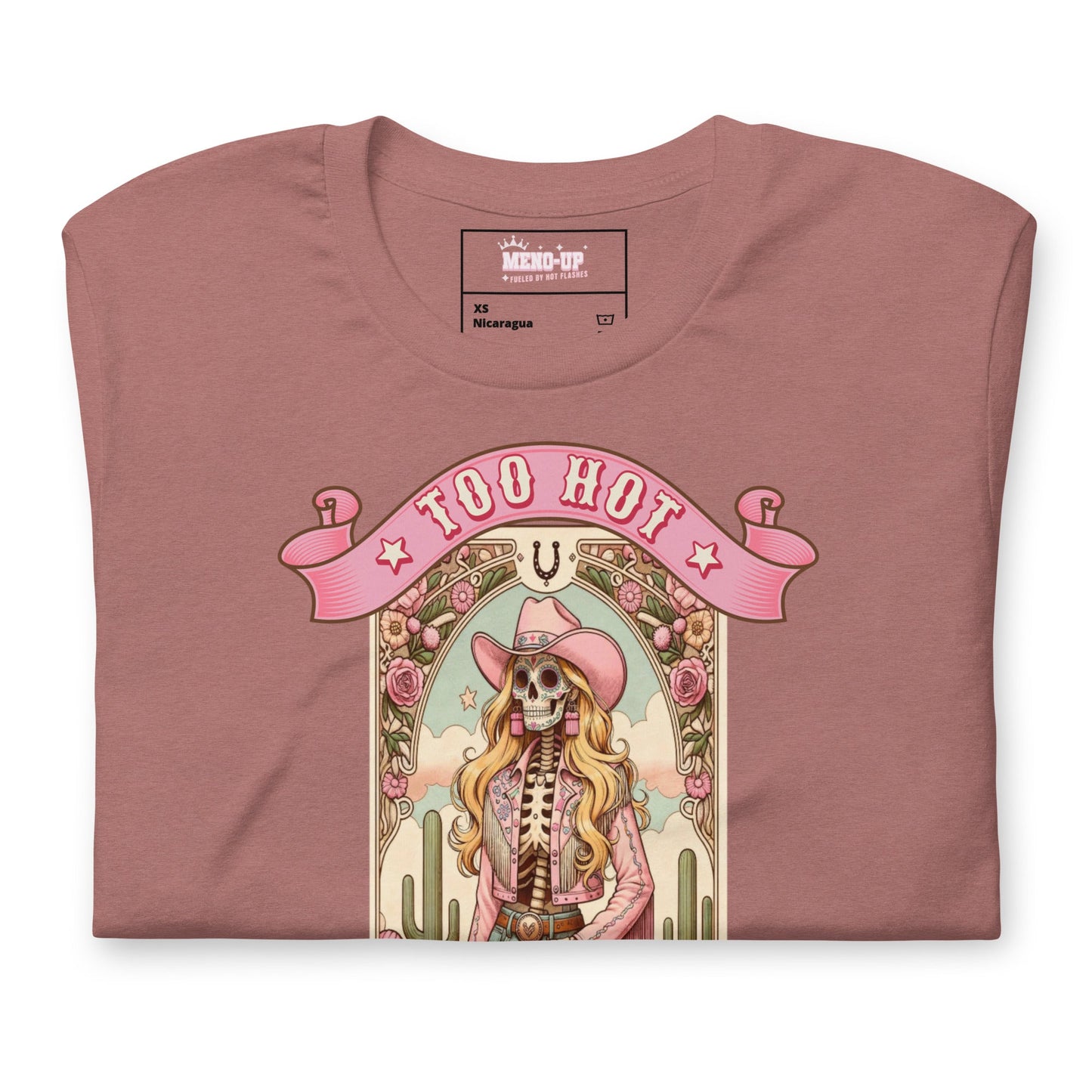 Meno-up Store T-SHIRT Too hot to die cold - T-shirt