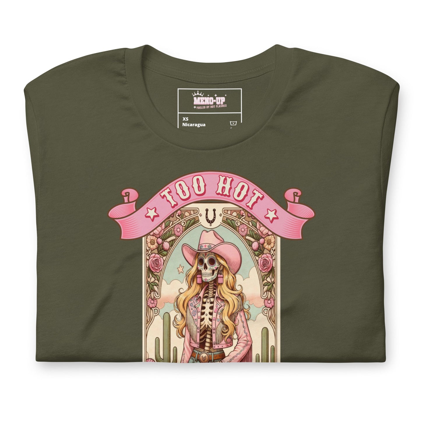 Meno-up Store T-SHIRT Too hot to die cold - T-shirt