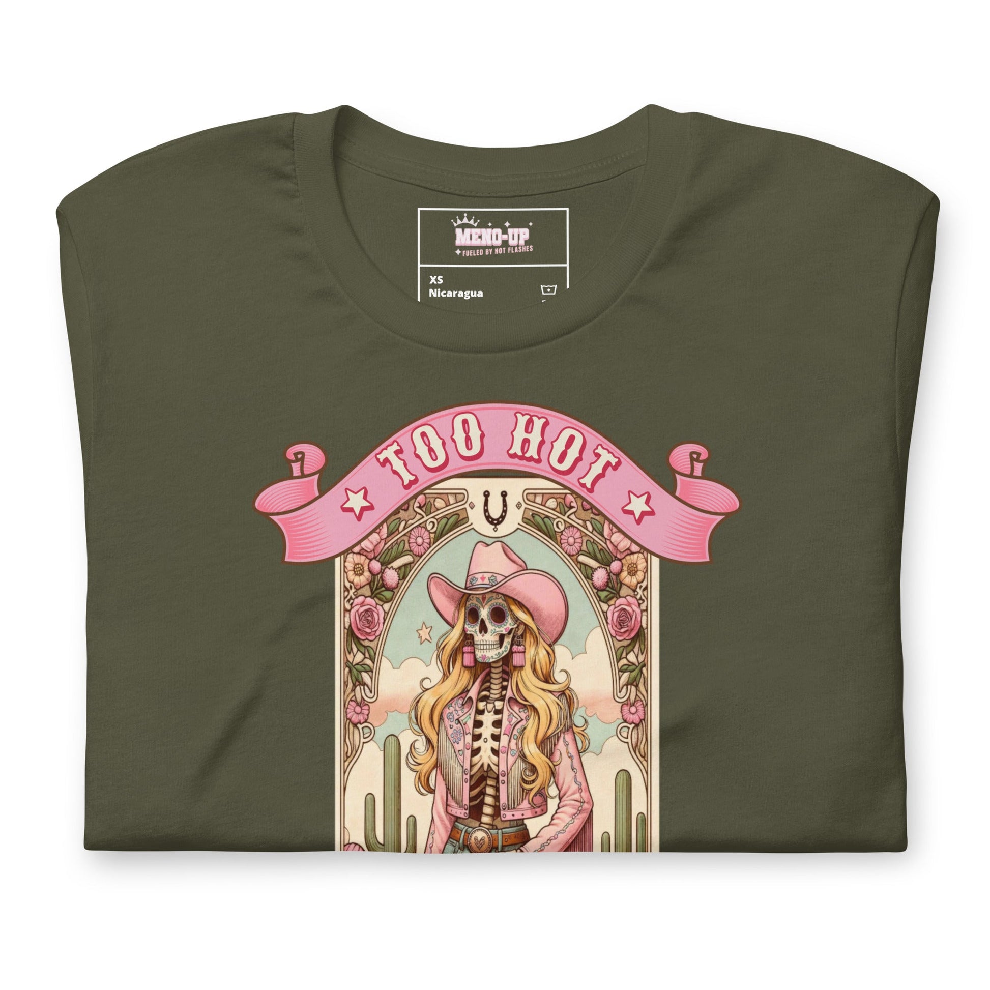 Meno-up Store T-SHIRT Too hot to die cold - T-shirt