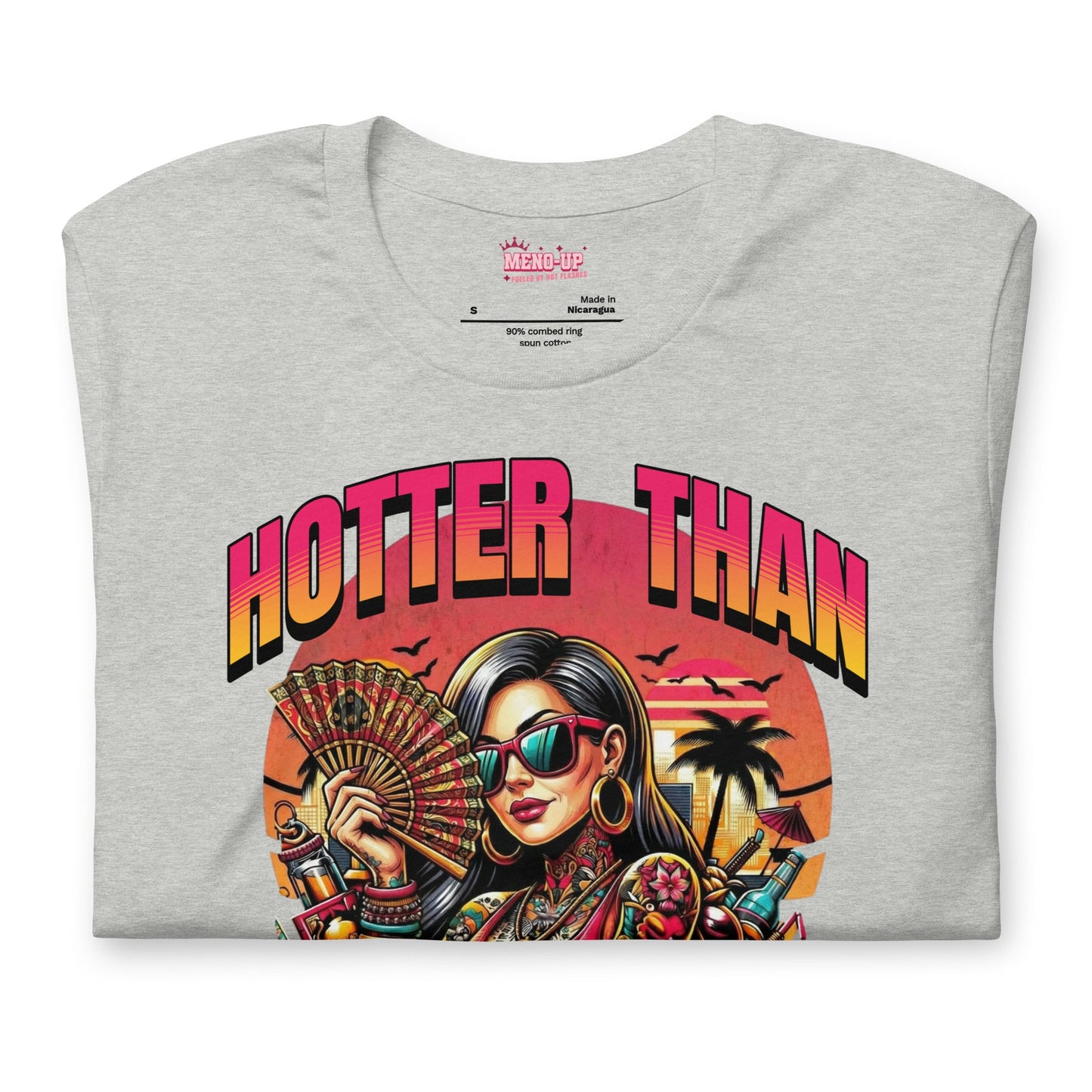 Meno-up Store T-SHIRT Valentin's Edition - Hotter than my valentin Tee