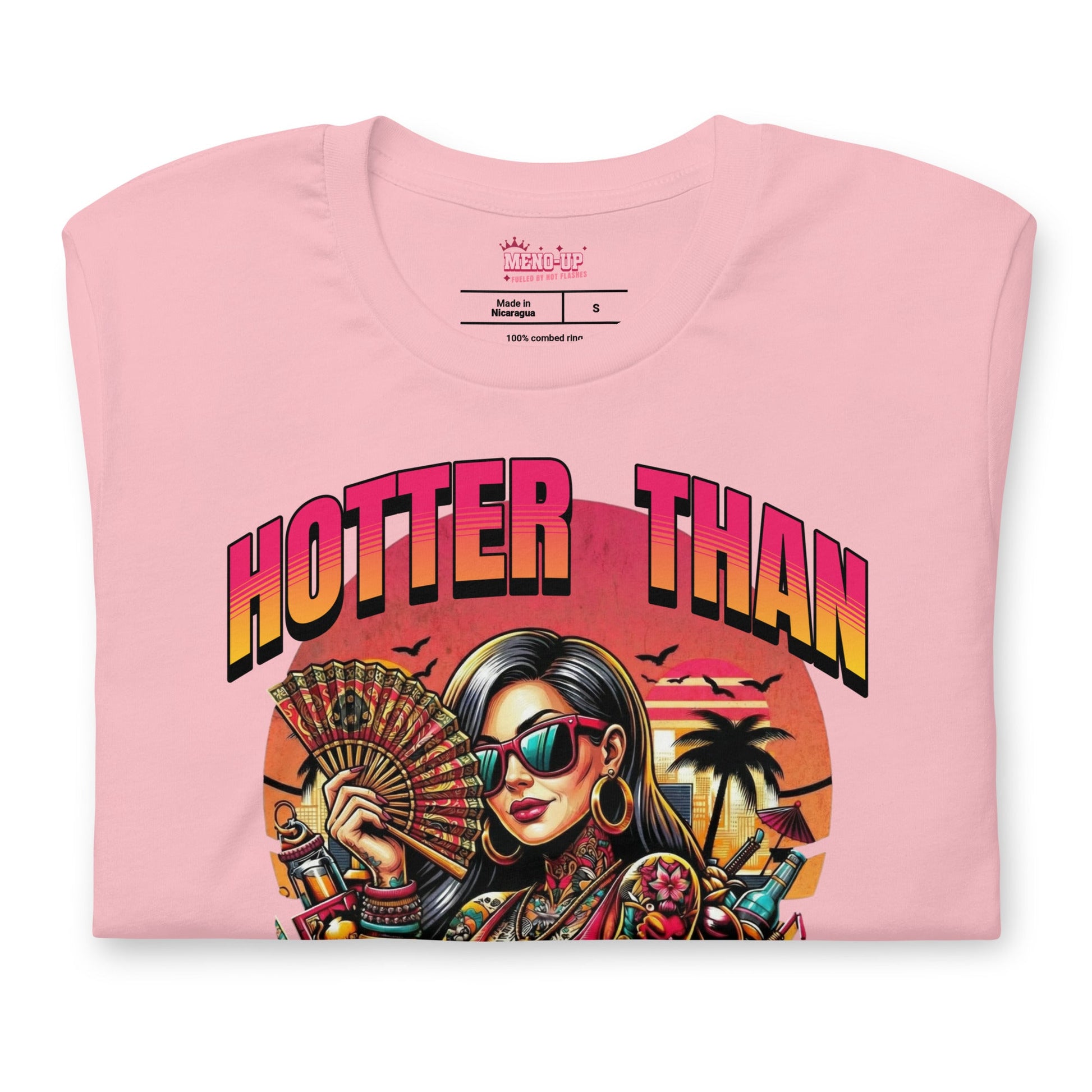 Meno-up Store T-SHIRT Valentin's Edition - Hotter than my valentin Tee