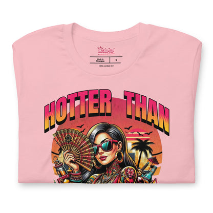 Meno-up Store T-SHIRT Valentin's Edition - Hotter than my valentin Tee