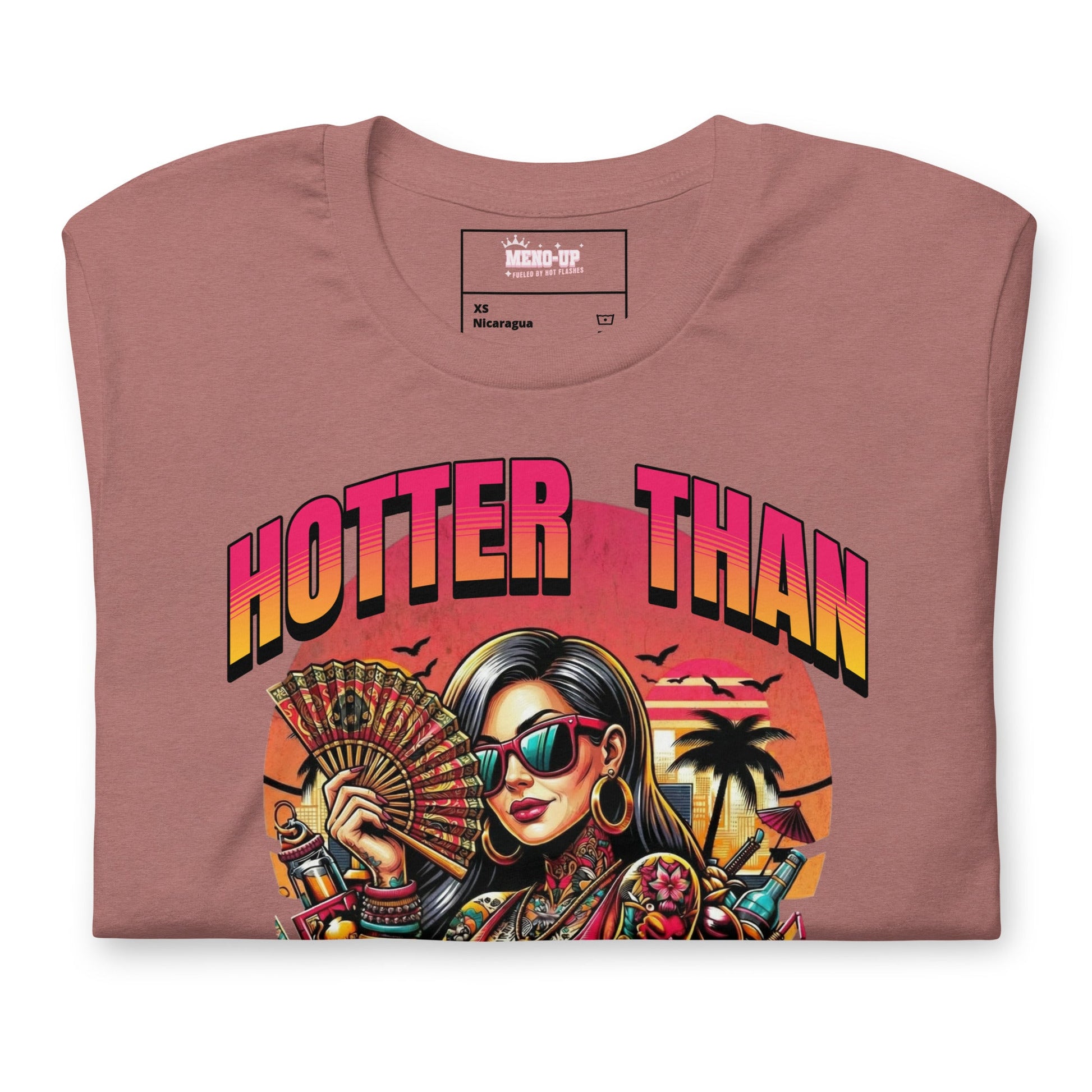 Meno-up Store T-SHIRT Valentin's Edition - Hotter than my valentin Tee