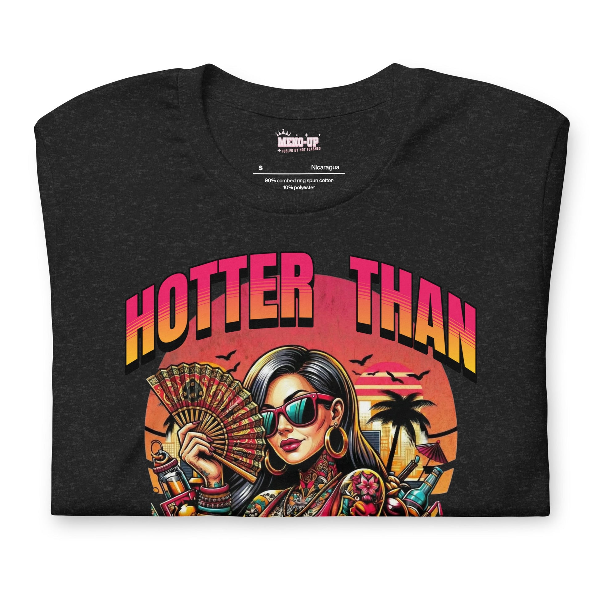 Meno-up Store T-SHIRT Valentin's Edition - Hotter than my valentin Tee