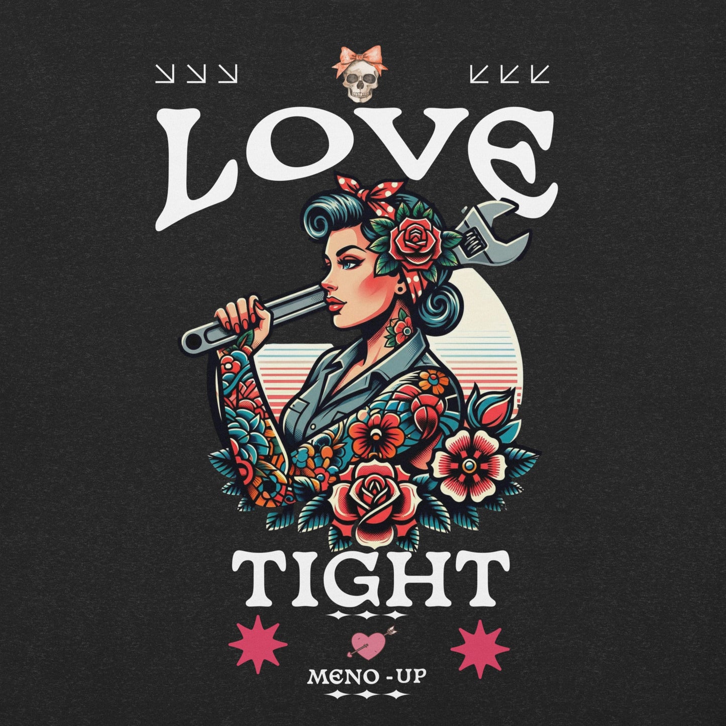 Meno-up Store T-SHIRT Valentine's Edition - Love tight - T-shirt