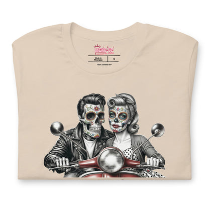 Meno-up Store T-SHIRT Valentine's Edition - Midlife ride - T-shirt
